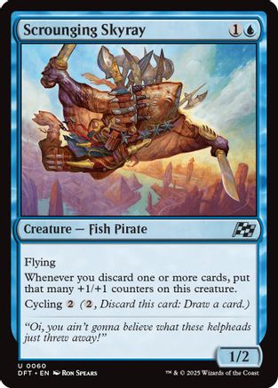 Scrounging Skyray (DFT-060) (Foil)