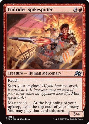 Endrider Spikespitter (DFT-125) (Foil)