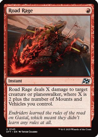 Road Rage (DFT-145)