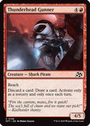Thunderhead Gunner (DFT-148) (Foil)
