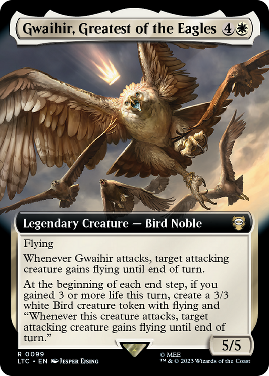 Gwaihir, Greatest of the Eagles (LTC-099) (Extended Art)