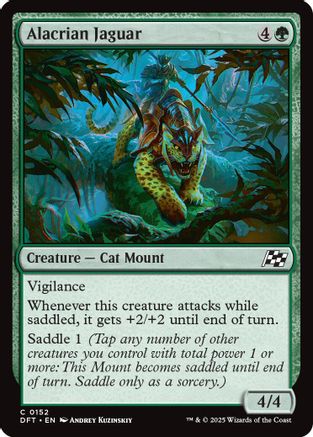 Alacrian Jaguar (DFT-152) (Foil)