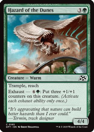 Hazard of the Dunes (DFT-165) (Foil)