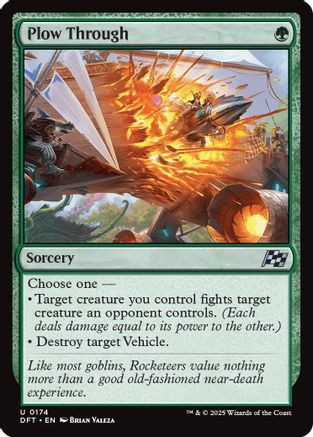 Plow Through (DFT-174) (Foil)
