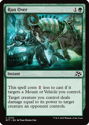 Run Over (DFT-179) (Foil)