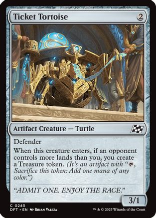 Ticket Tortoise (DFT-245)