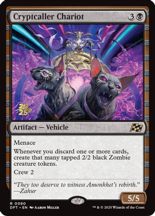 Cryptcaller Chariot (PRE-080) (Foil)