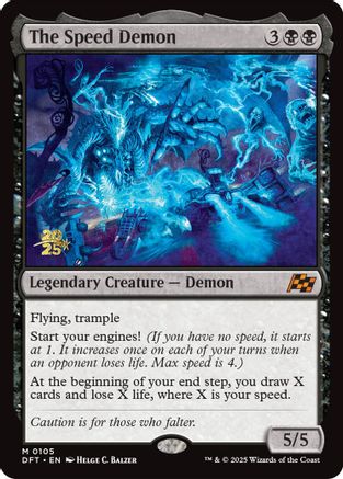 The Speed Demon (PRE-105) (Foil)