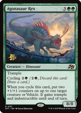 Agonasaur Rex (PRE-151) (Foil)