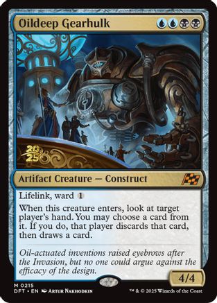 Oildeep Gearhulk (PRE-215) (Foil)