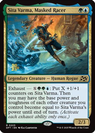 Sita Varma, Masked Racer (PRE-223) (Foil)
