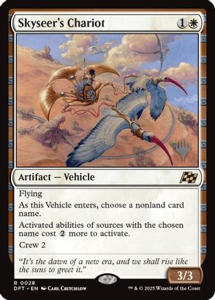 Skyseer's Chariot (PPDFT-028) (Foil)
