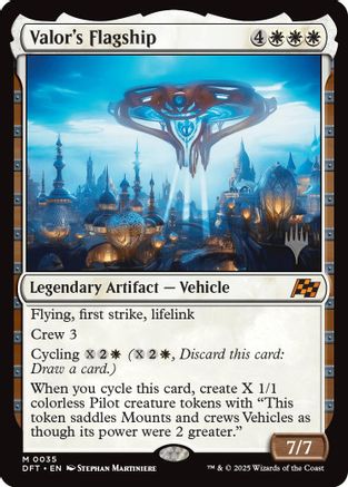 Valor's Flagship (PPDFT-035) (Foil)