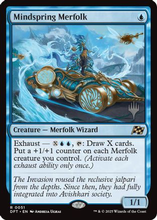 Mindspring Merfolk (PPDFT-051) (Foil)