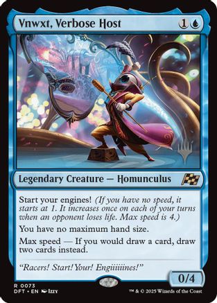 Vnwxt, Verbose Host (PPDFT-073) (Foil)