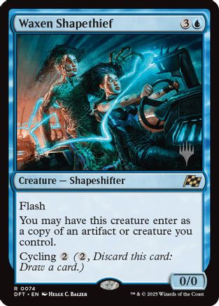 Waxen Shapethief (PPDFT-074) (Foil)