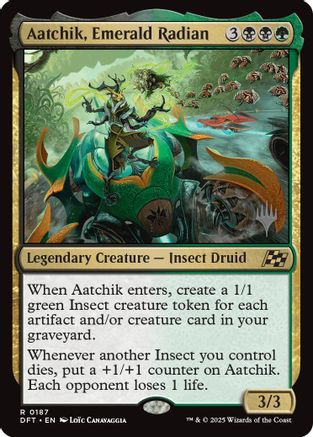 Aatchik, Emerald Radian (PPDFT-187) (Foil)