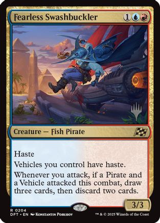 Fearless Swashbuckler (PPDFT-204) (Foil)