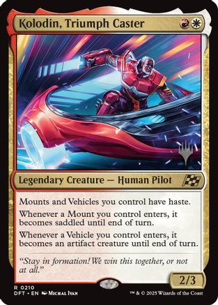 Kolodin, Triumph Caster (PPDFT-210) (Foil)