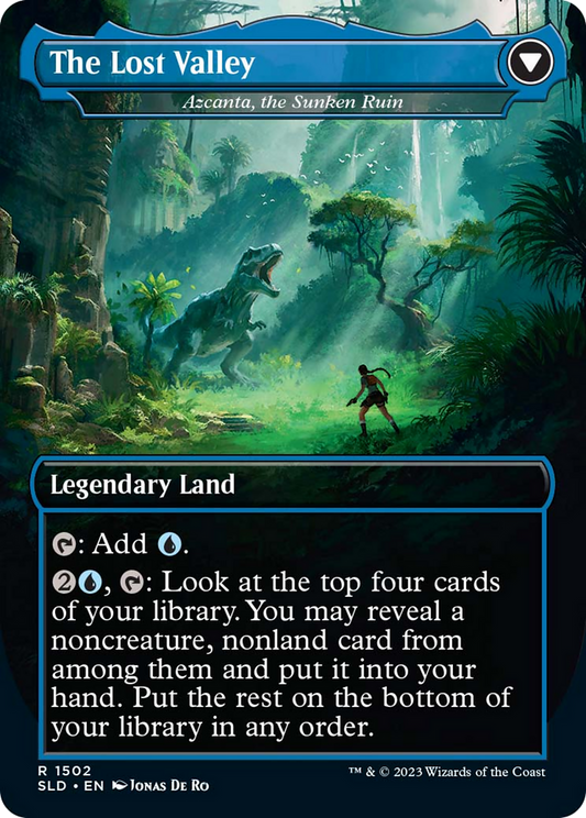 Search for Azcanta // Azcanta, the Sunken Ruin (SLD-1502) (Borderless) (Foil)