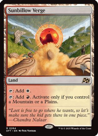 Sunbillow Verge (PPDFT-264) (Foil)