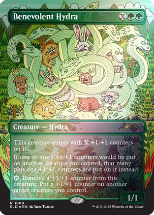Benevolent Hydra (Rainbow Foil) (SLD-1889)