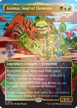 Animar, Soul of Elements (Rainbow Foil) (SLD-1891)
