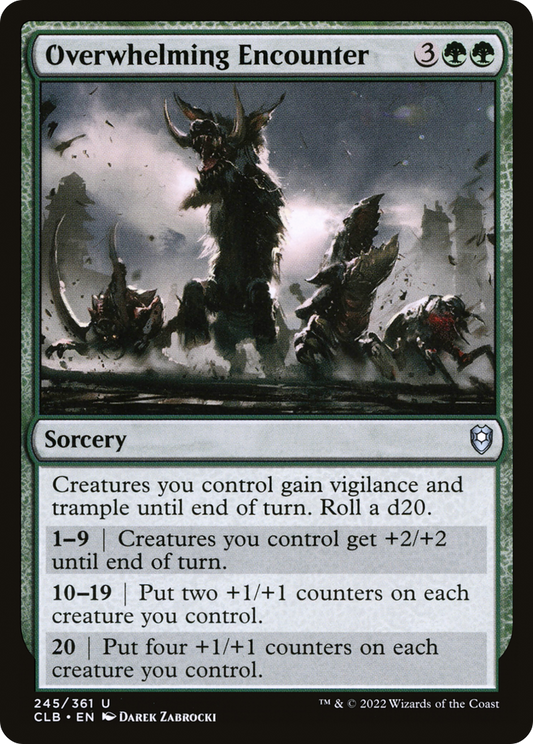 Overwhelming Encounter (CLB-245) (Foil)