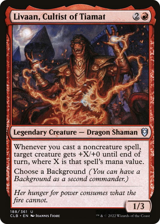 Livaan, Cultist of Tiamat (CLB-188)