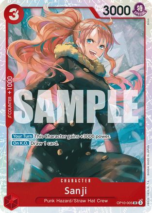 Sanji (OP10-005) (Foil)