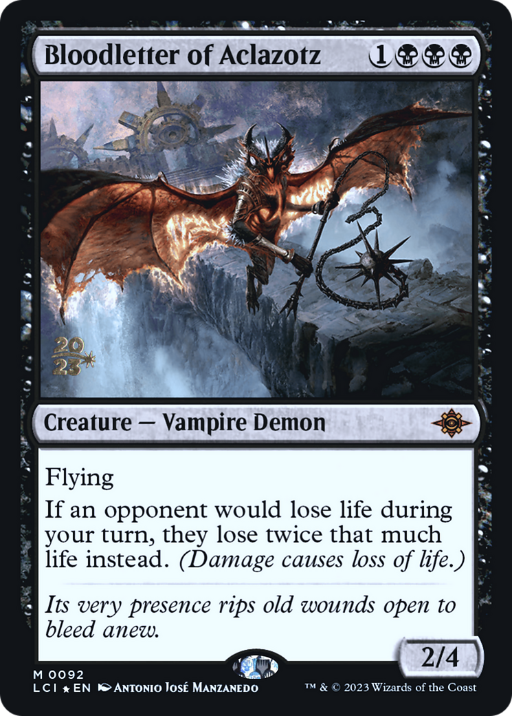 Bloodletter of Aclazotz (PRE-92S) (Foil)