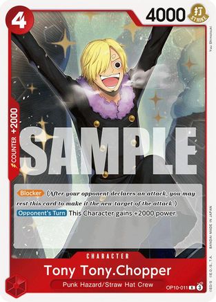 Tony Tony.Chopper (011) (OP10-011) (Foil)