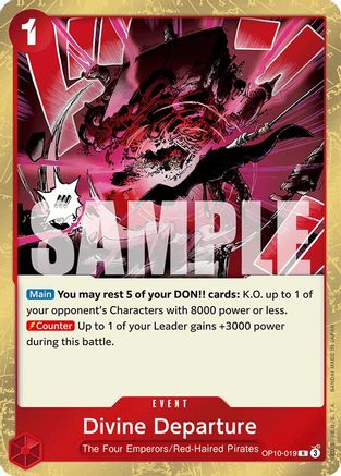 Divine Departure (OP10-019) (Foil)