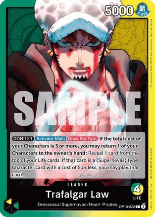Trafalgar Law (022) (OP10-022)