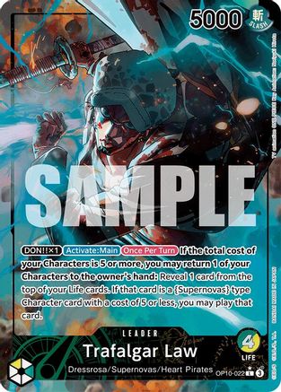 Trafalgar Law (022) (Parallel) (OP10-022) (Foil)