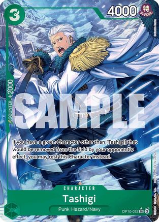 Tashigi (Parallel) (OP10-032) (Foil)