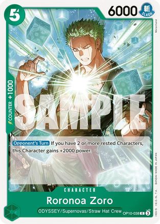 Roronoa Zoro (038) (OP10-038)