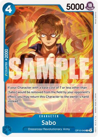 Sabo (OP10-049) (Foil)