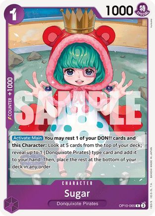Sugar (065) (OP10-065) (Foil)