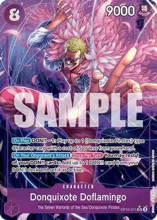Donquixote Doflamingo (Parallel) (OP10-071) (Foil)