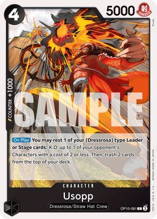 Usopp (081) (OP10-081)