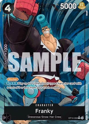 Franky (090) (Parallel) (OP10-090) (Foil)