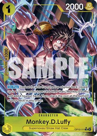 Monkey.D.Luffy (111) (Parallel) (OP10-111) (Foil)