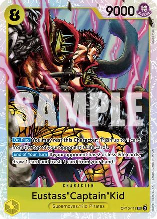 Eustass"Captain"Kid (112) (OP10-112) (Foil)