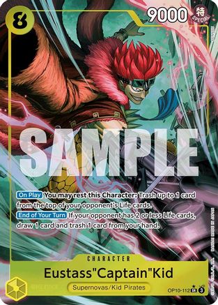 Eustass"Captain"Kid (112) (Parallel) (OP10-112) (Foil)