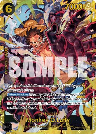 Monkey.D.Luffy (118) (OP10-118) (Foil)