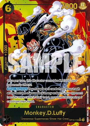 Monkey.D.Luffy (118) (Parallel) (OP10-118) (Foil)