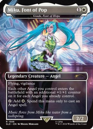 Miku, Font of Pop - Giada, Font of Hope (SLD-1586)