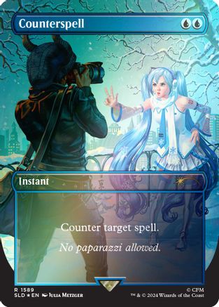 Counterspell (1589) (Rainbow Foil) (SLD-1589)