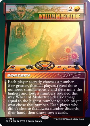 Wheel of Misfortune (1959) (Rainbow Foil) (SLD-1959)